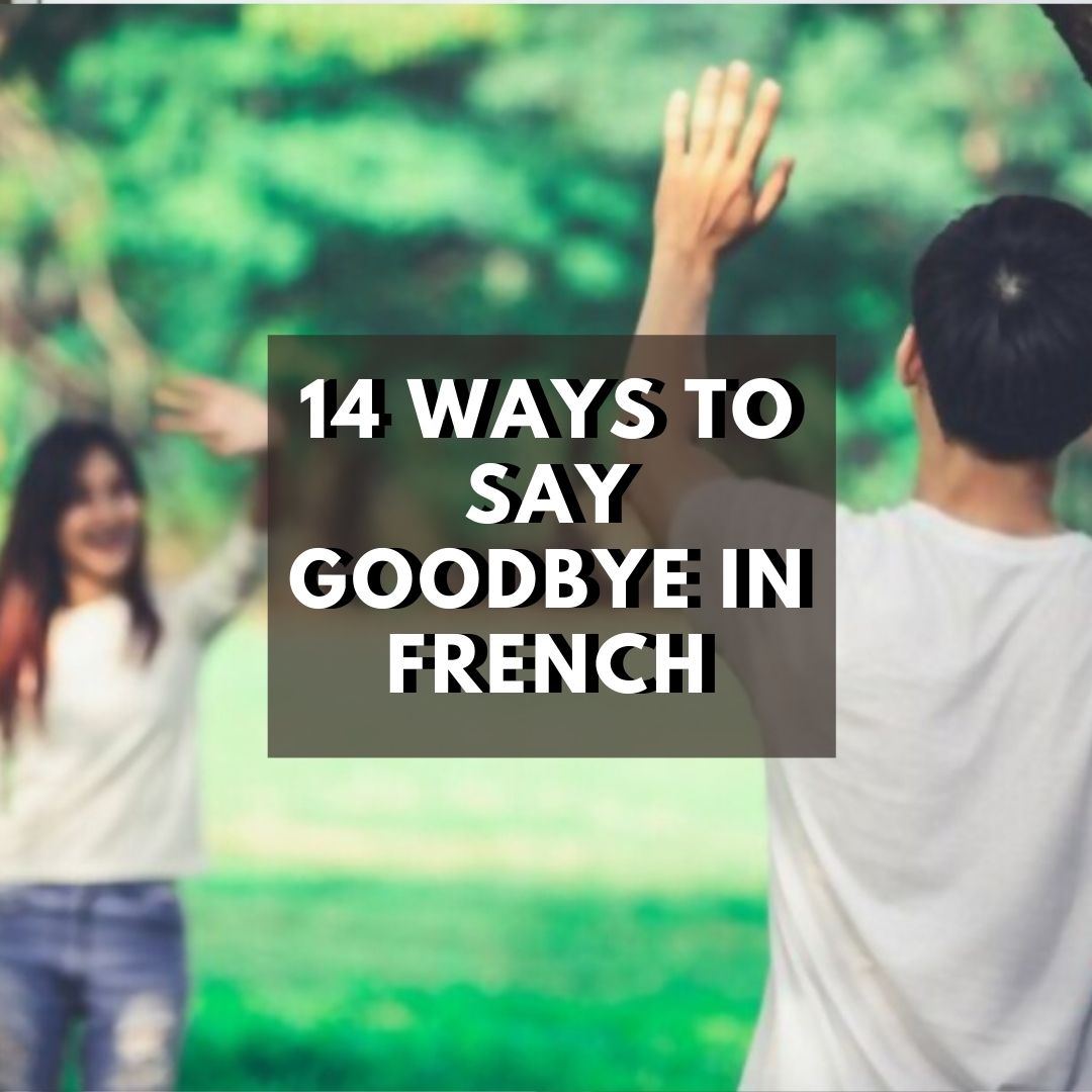 14 Ways To Say Goodbye In French With Audio Pronunciation NeedFrench