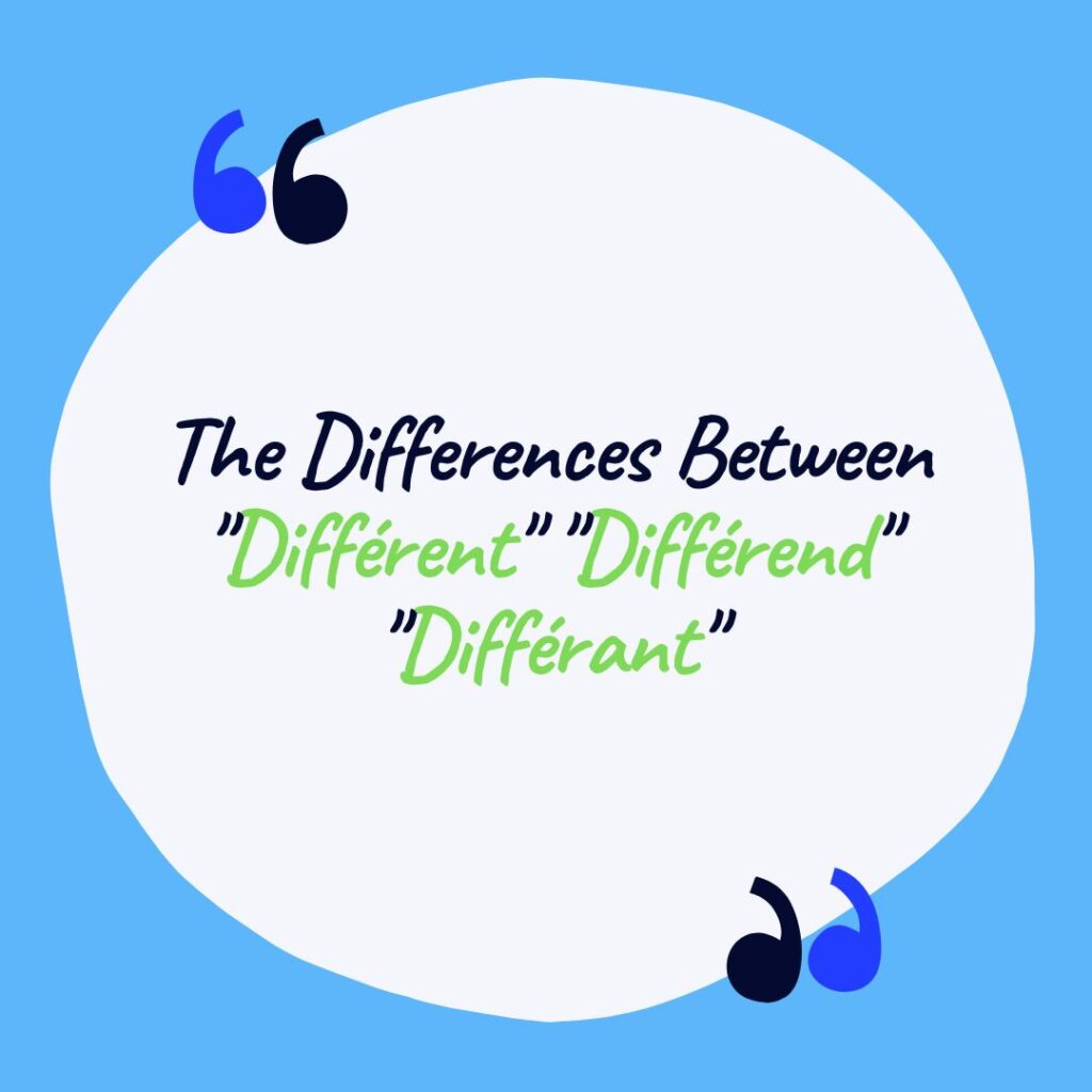 The Differences Between 