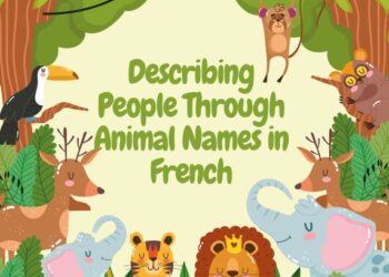 Describing People Through Animal Names in French