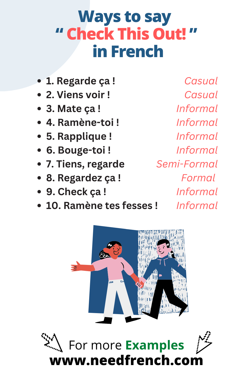 10 Ways to Say "Check This Out!" in French