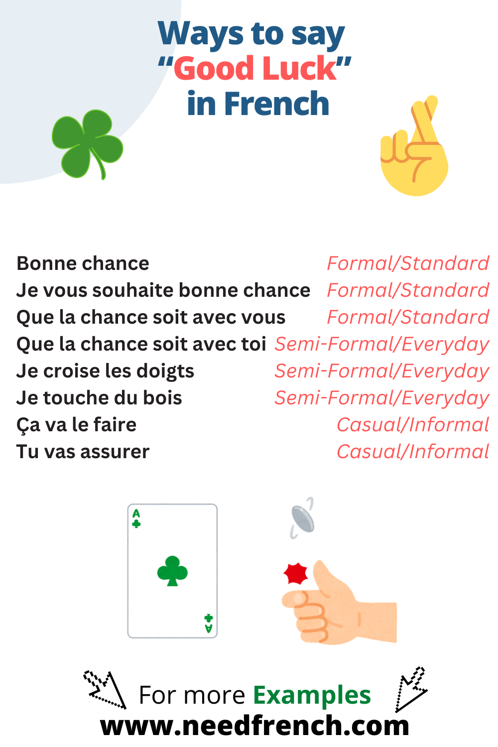 Ways to Say Good Luc in French
